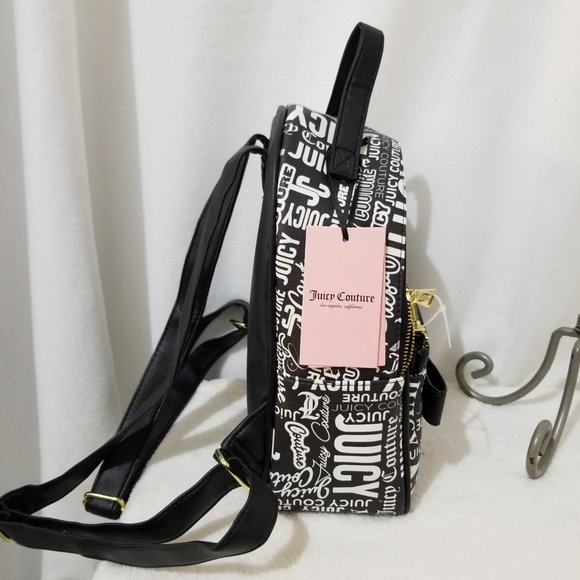 Juicy Couture Backpac Black White Brand New with Tags main image 13